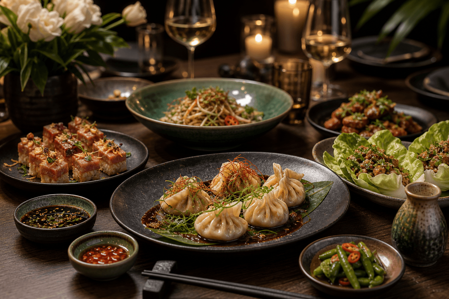 Asian Fusion cuisine inspiration
